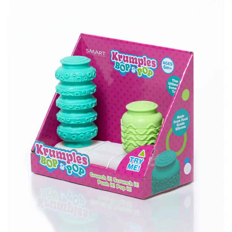 Krumples Bop & Pop! Green/Teal