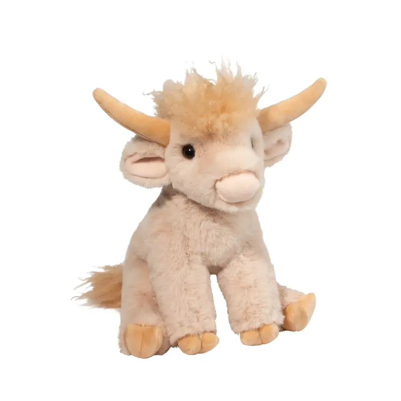 Laddie Cream Highland Cow Soft