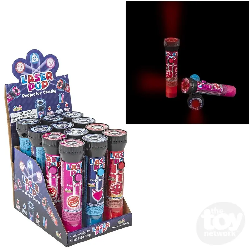Laser Pop Projector Candy (Sold Separately)