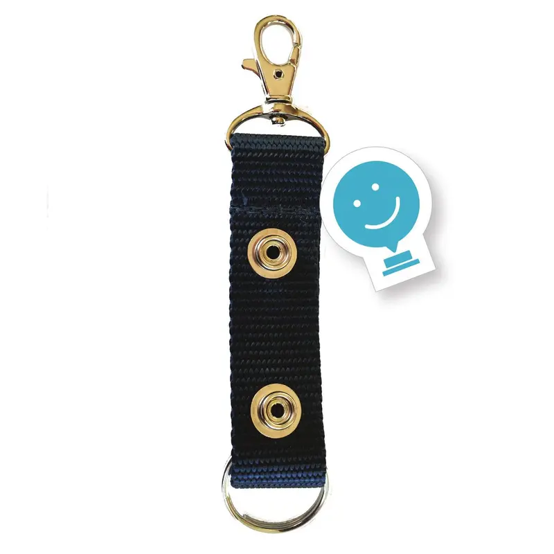 Key Ring Navy Blue