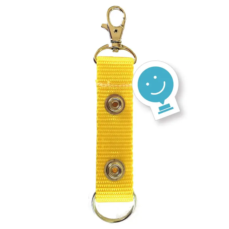 Key Ring Yellow