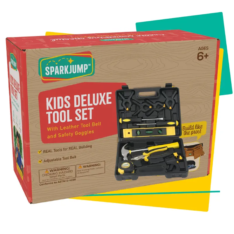 Kids Deluxe Tool Set