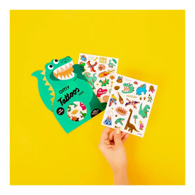 Kids' Temporary Dino Tattoos