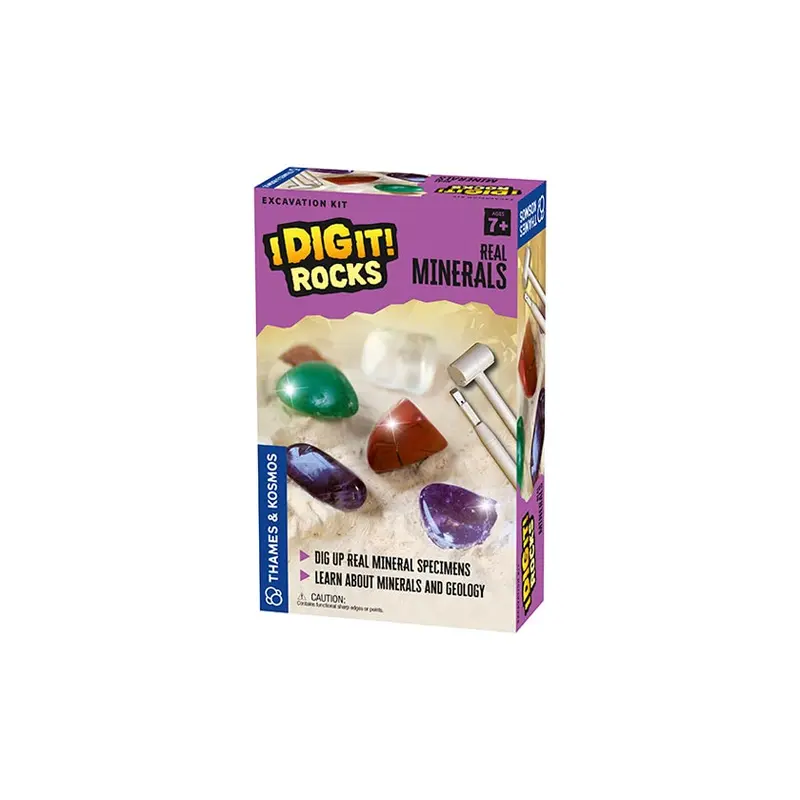 I Dig It! Rocks - Real Minerals  Excavation Kit