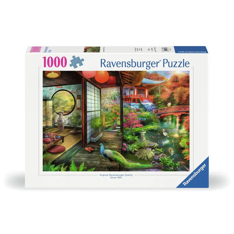 Japanese Garden Teahouse Puzzle