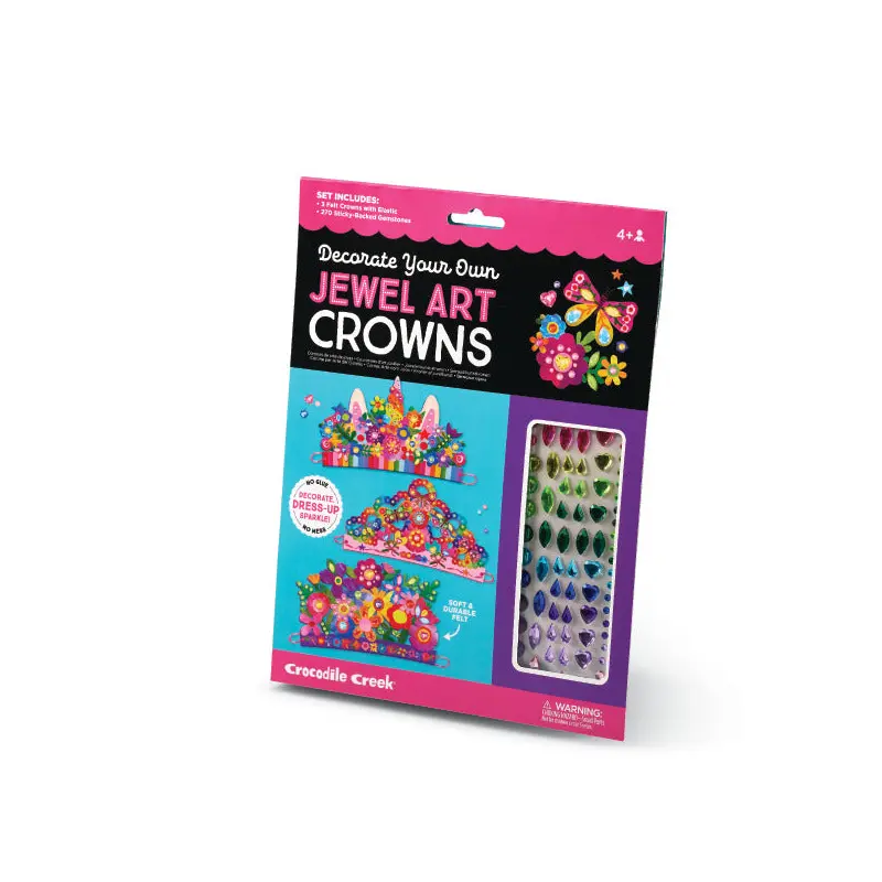 Jewel Art Crowns - Unicorn Flowers