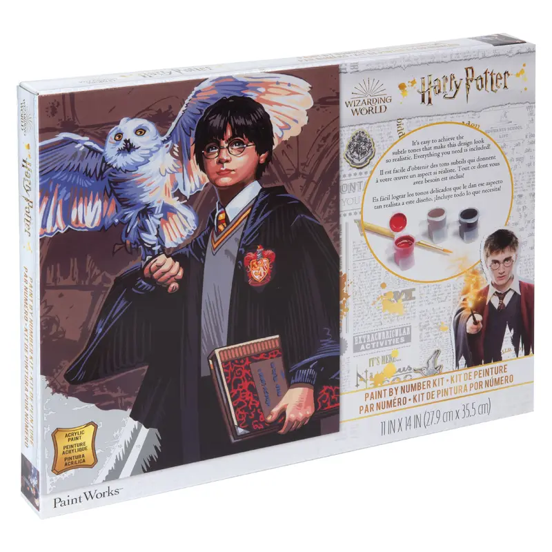 Harry and Hedwig Paint By Number