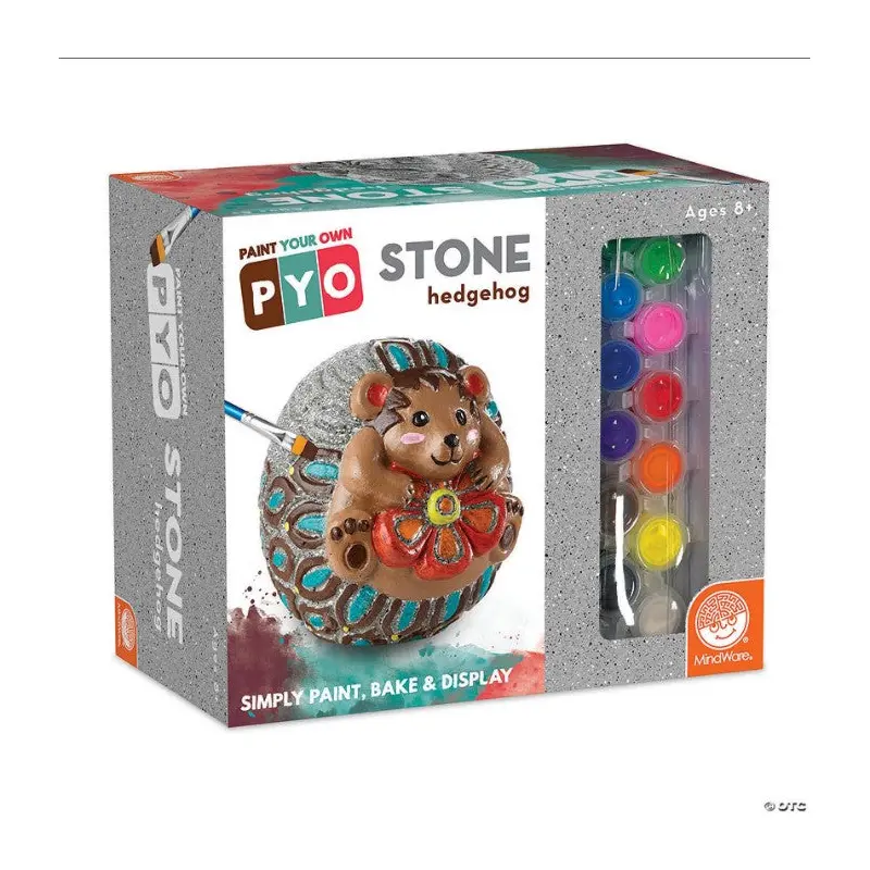 Hedgehog: Paint Your Own Stone