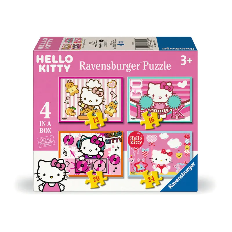 Hello Kitty: Dream Big, Sparkle More! - 12 + 16 + 20 + 24 Pc Puzzle