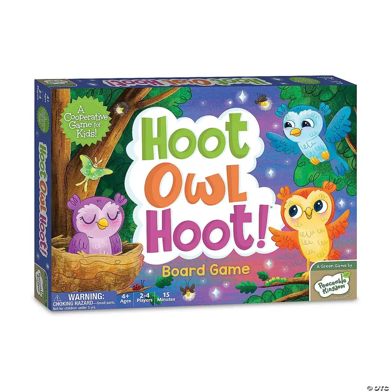 Hoot Owl Hoot! Cooperative Board Game