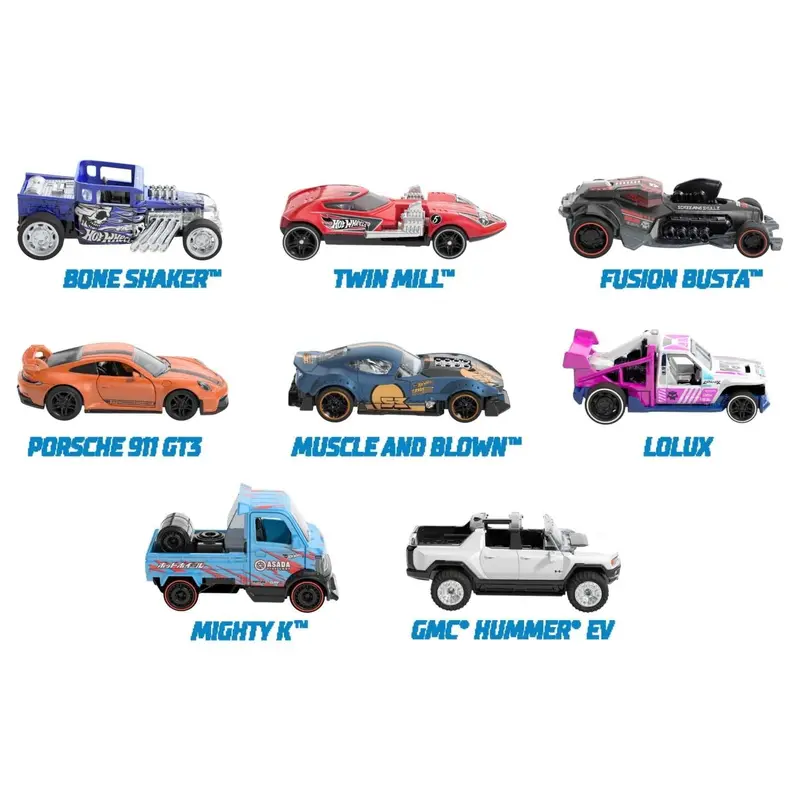 Hot Wheels: Pull-Back Speeders - Asst. Styles (Sold Separately)