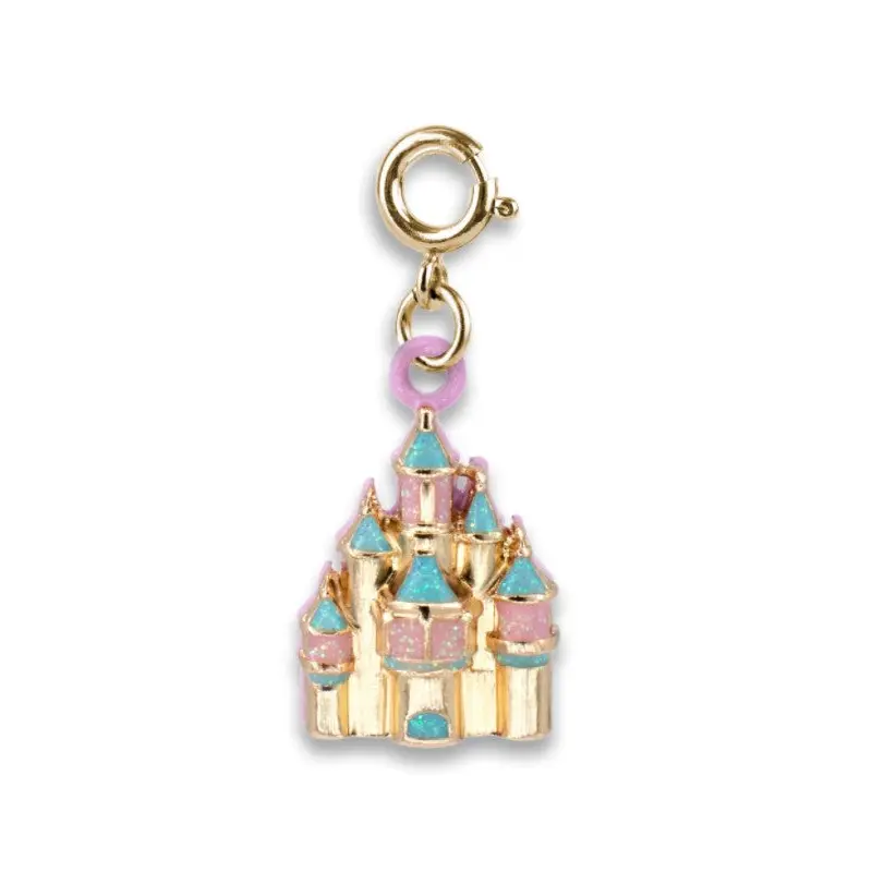Gold Castle Charm