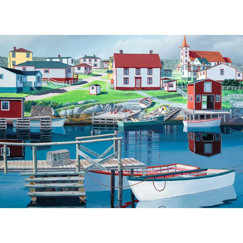 Greenspond Harbor 1000 pc Puzzle