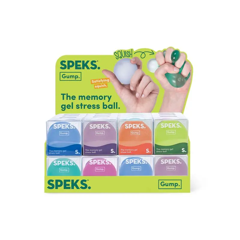 Gump Memory Gel Stress Ball  Mixed (Sold Separately)