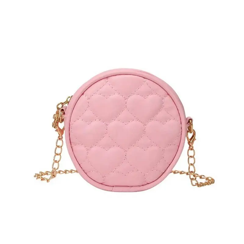 Happy Hearts Valentine's Day Mini Purse Crossbody Gold Chain