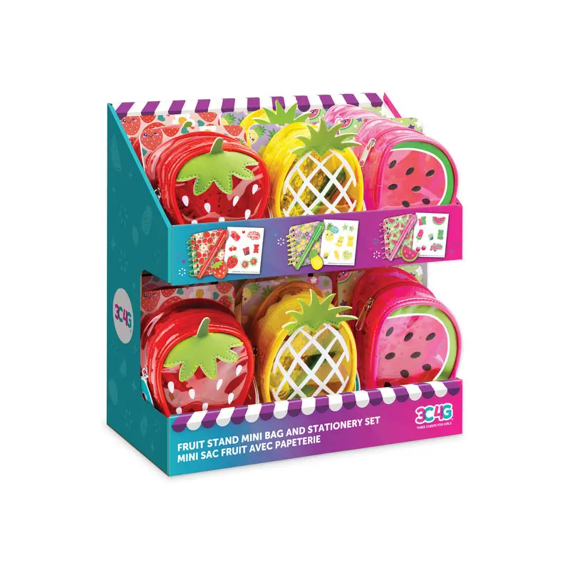 Fruit Stand Mini Bag and  Stationery Set (Sold Separately)