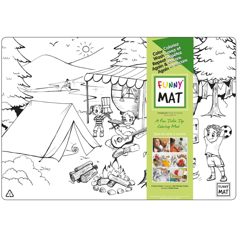 Funny Mat: Campground