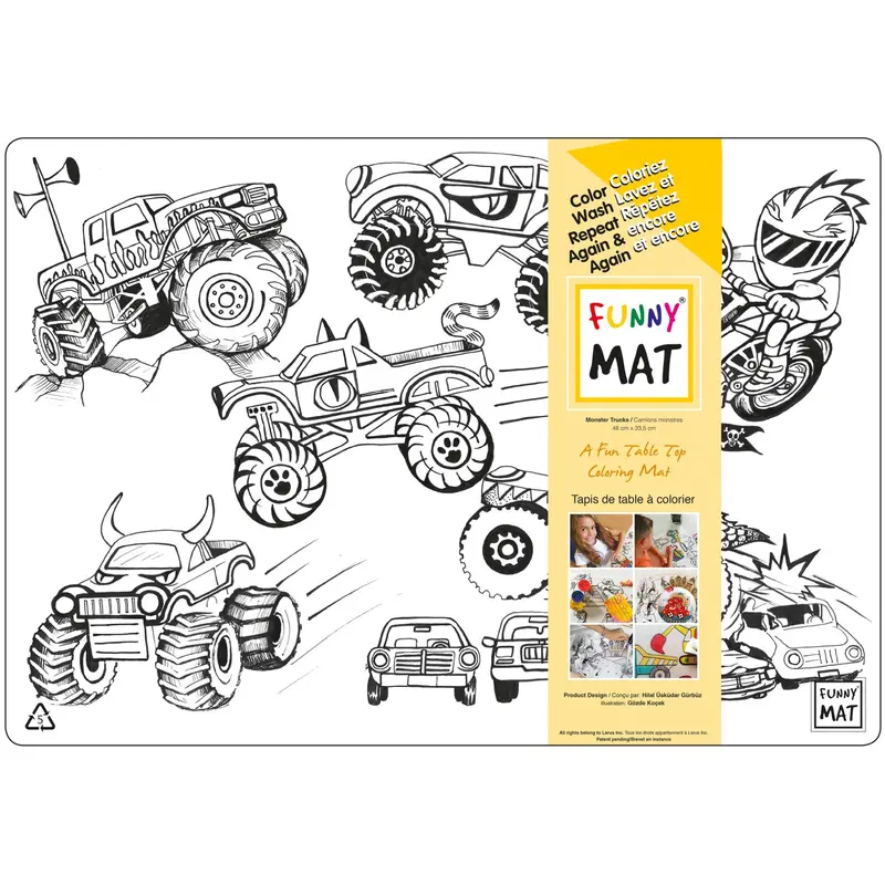 Funny Mat: Monster Trucks