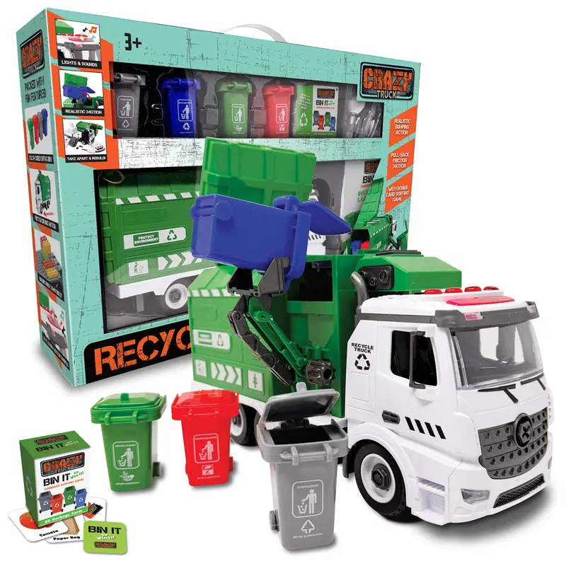 Garbage Recycling Truck - Light &  Sound