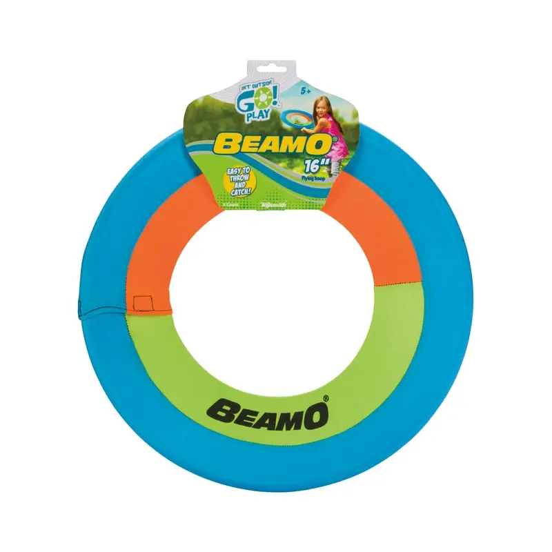 Get Outside GO! Mini Beamo Flying Hoop 16", Throwing Disk (Sold Separately)