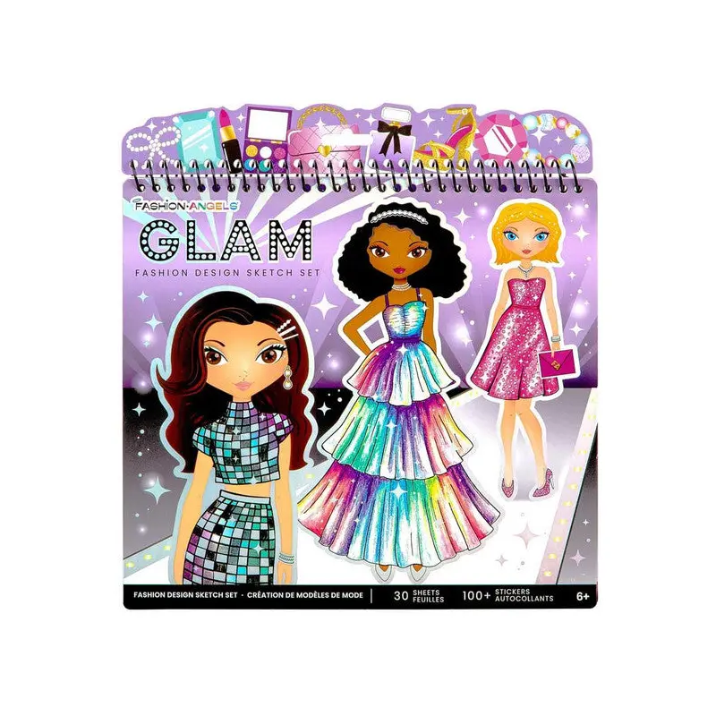 Glam - Fashion Design Sketch Portfolio