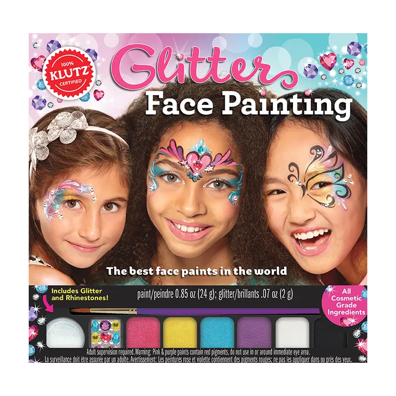 Glitter Face Painting