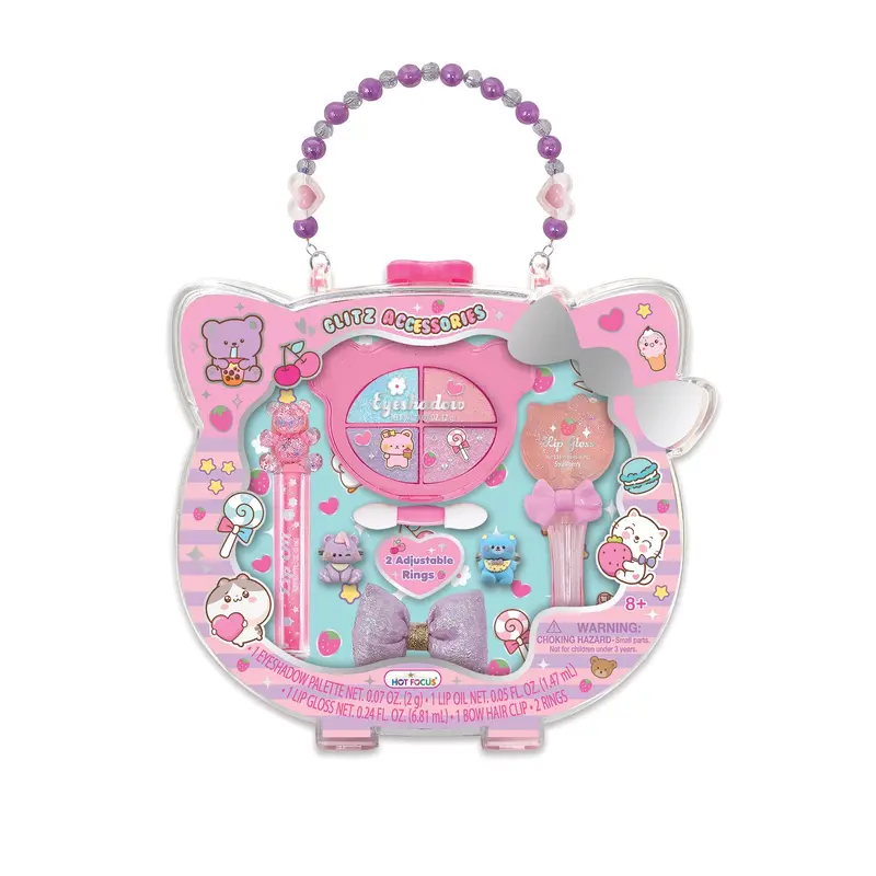 Glitz Beauty Accessories Cosmetic Carry Set - Critters