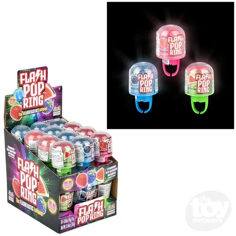 Flashing Pop Ring (Sold Separately)
