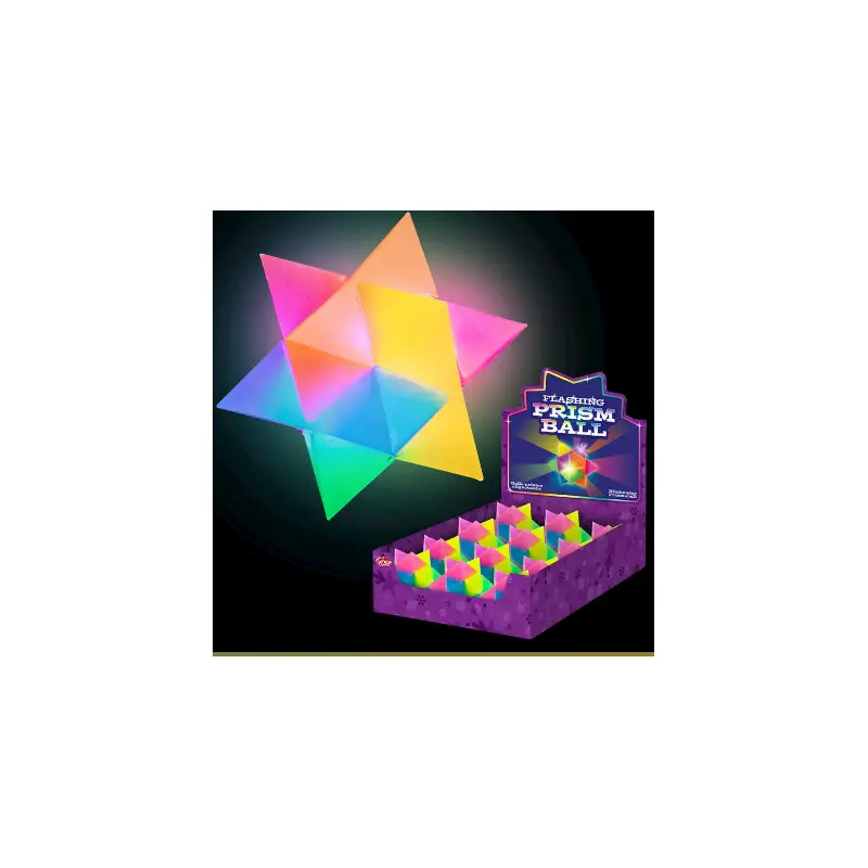 Flashing Prism Ball (Sold Separately)