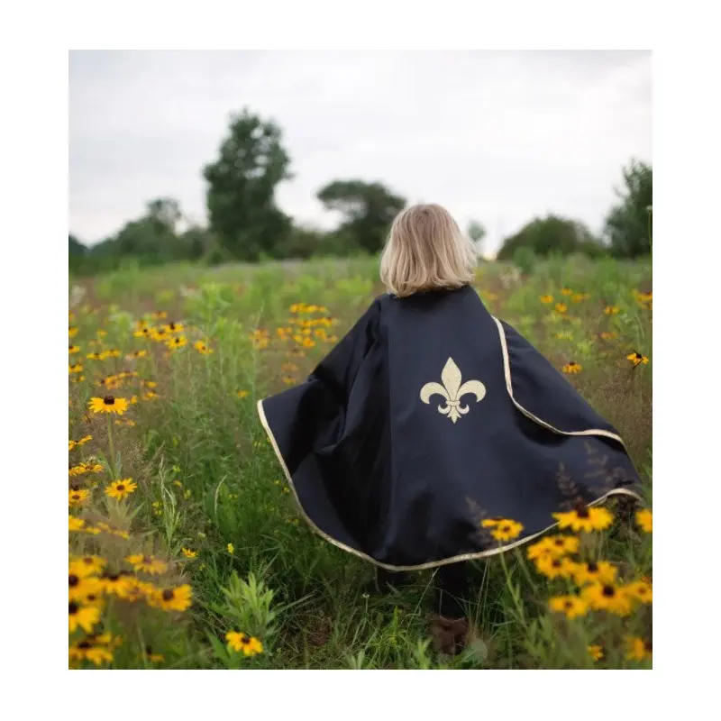 Fleur De Lis Cape Black 7/8
