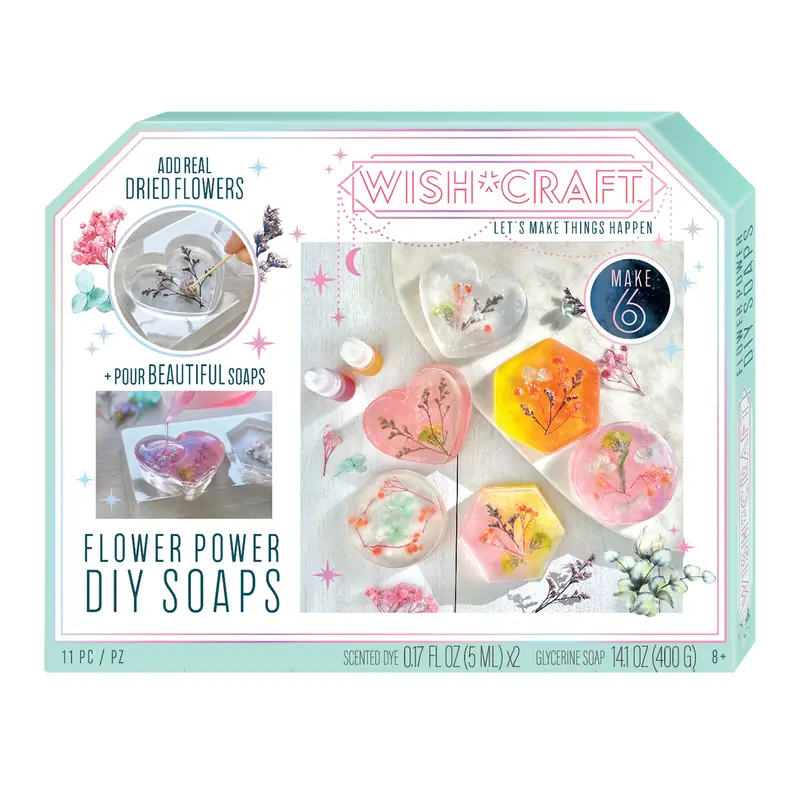 Flower Power DIY Soaps