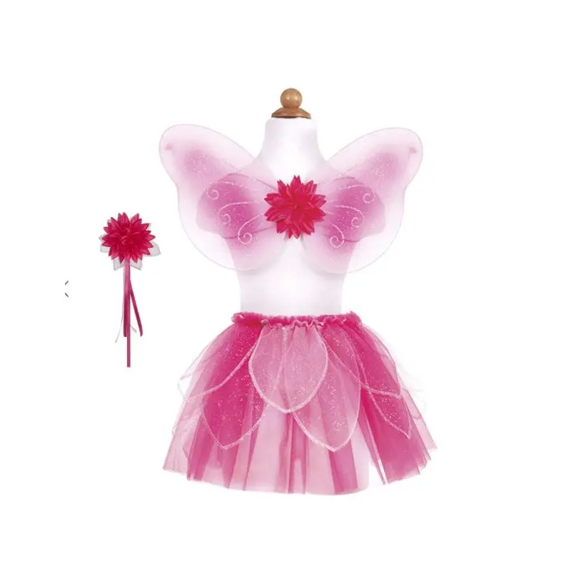 Fancy Flutter Skirt/Wings & Wand Size 4/6