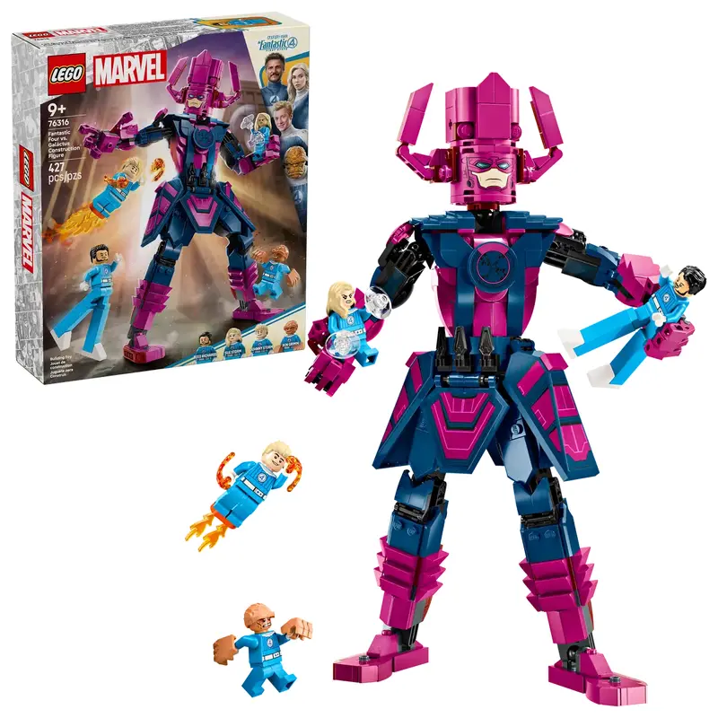 Fantastic Four vs. Galactus Construction Figure