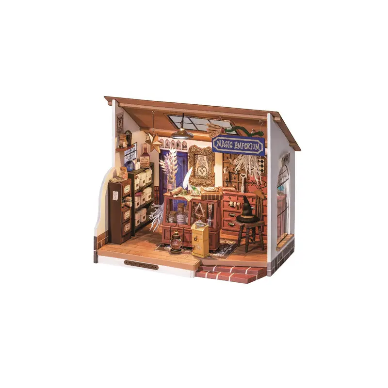 DIY Miniature House Kit: Kiki's  Magic Emporium