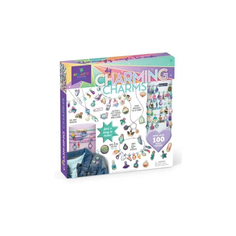 DIY Puffy Charming Charms: Craft-tastic