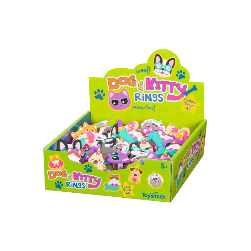 Dog & Kitty Rings