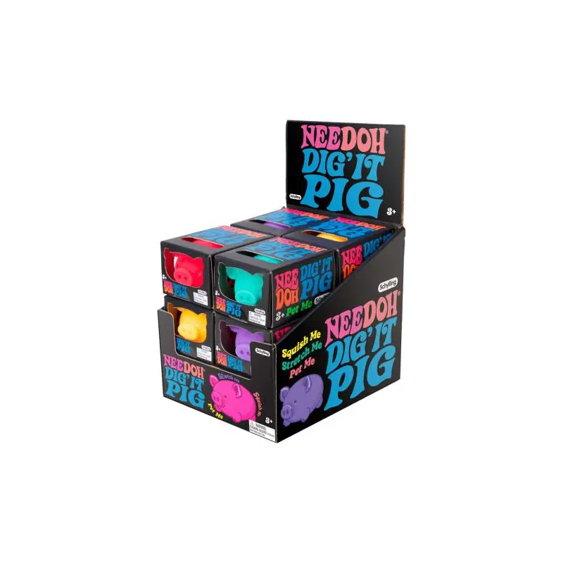 Dig' It Pig NeeDoh - Assorted Colors (Sold Separately)