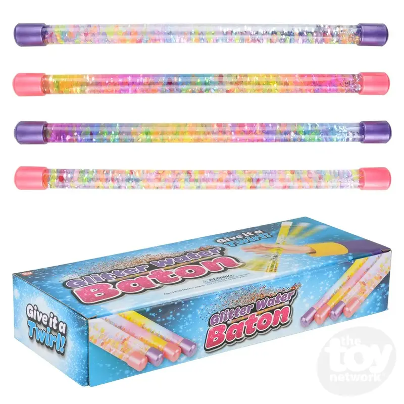 12 Glitter Water Baton (Sold Separately)