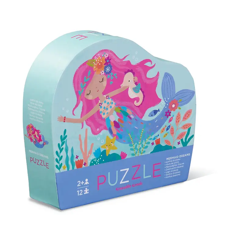 12-pc Mini Puzzle - Mermaid Dreams