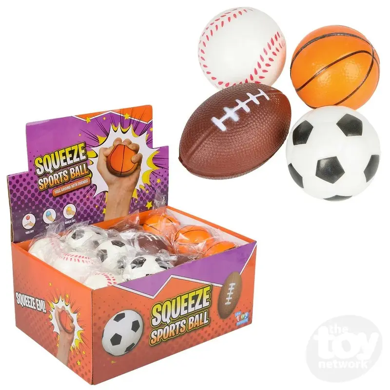 2.5" Sports Stress Ball (Sold Separately)