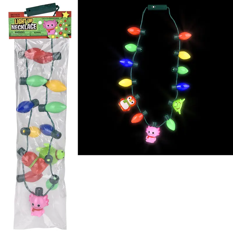 20 Light-up Christmas Sea Life Necklace