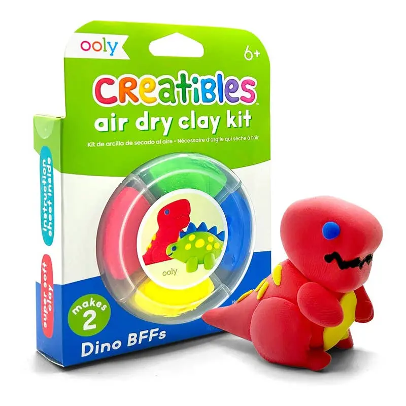 Creatibles: Air Dry Clay BFFs Kit -  Dino. Pals