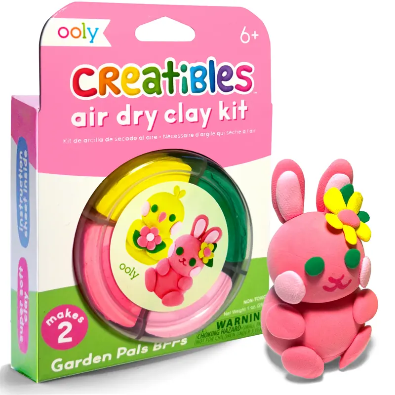 Creatibles: Air Dry Clay BFFs Kit -  Garden Pals