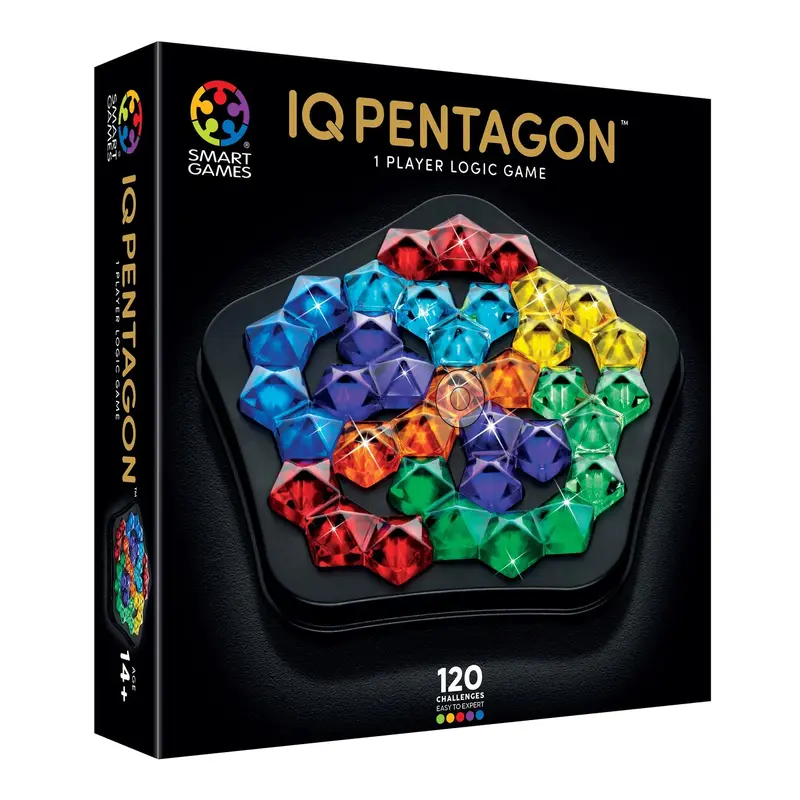 IQ Deluxe Pentagon Logic Game