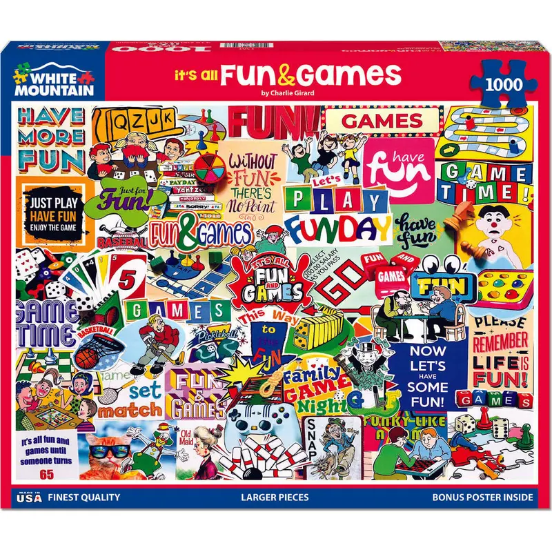 It's All Fun & Games - 1000pc
