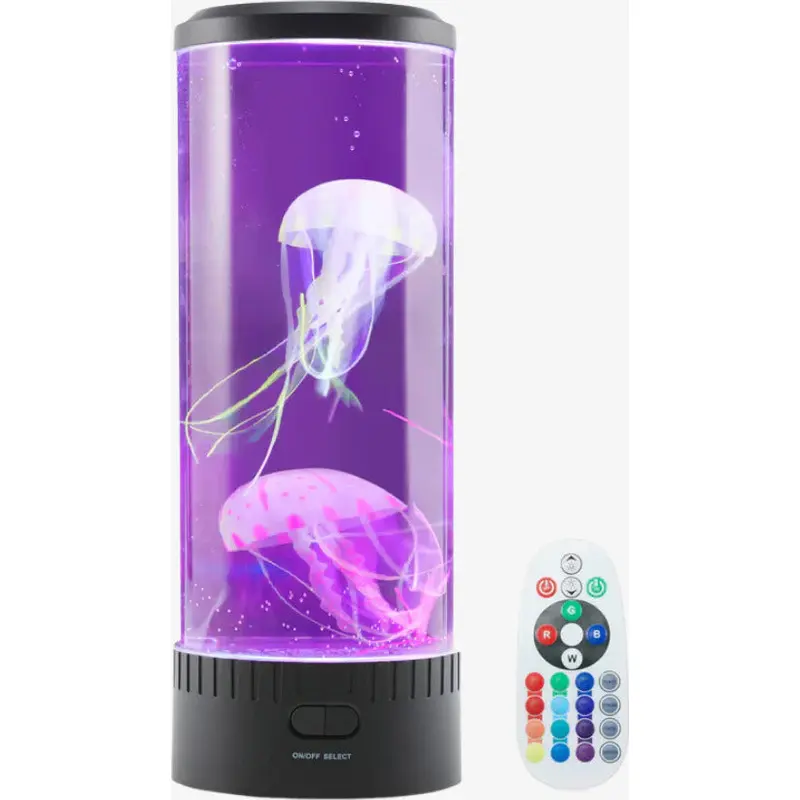 Jellyfish Lamp 14" with LED Lights & Remote