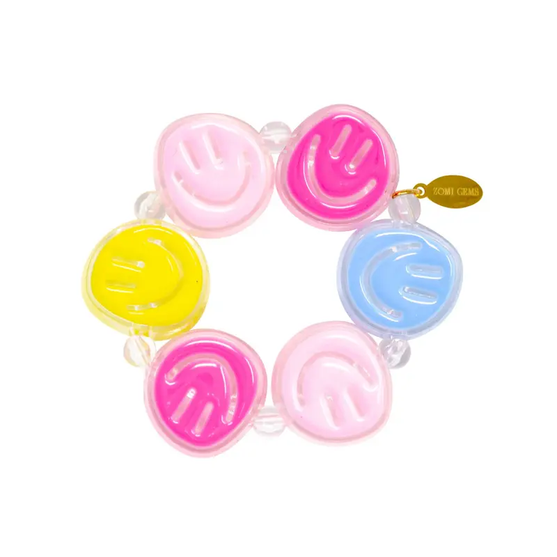 Jumbo Hearts or Smiles Bracelet