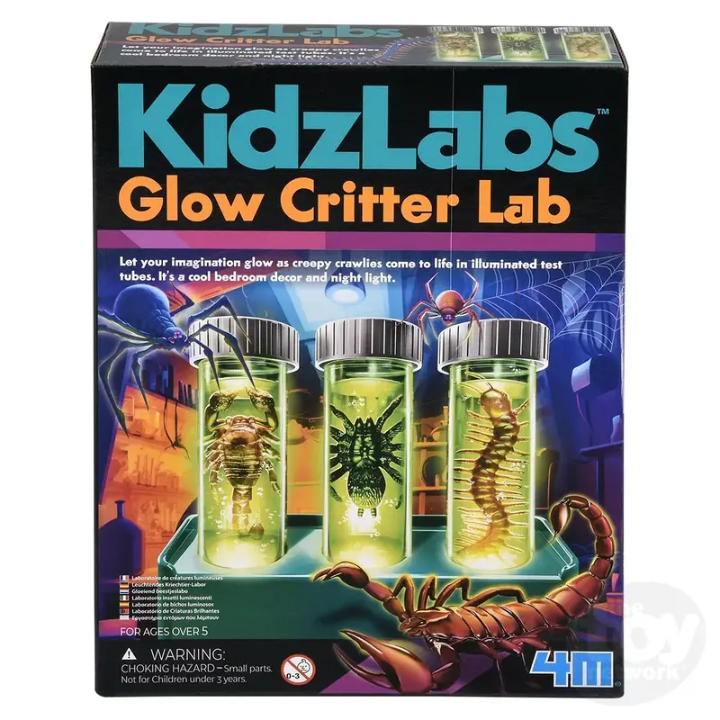 Kidzlabs Glow Critter Lab