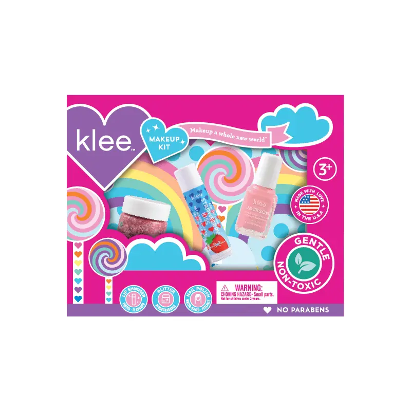 Klee Spinning Pink Makeup Kit