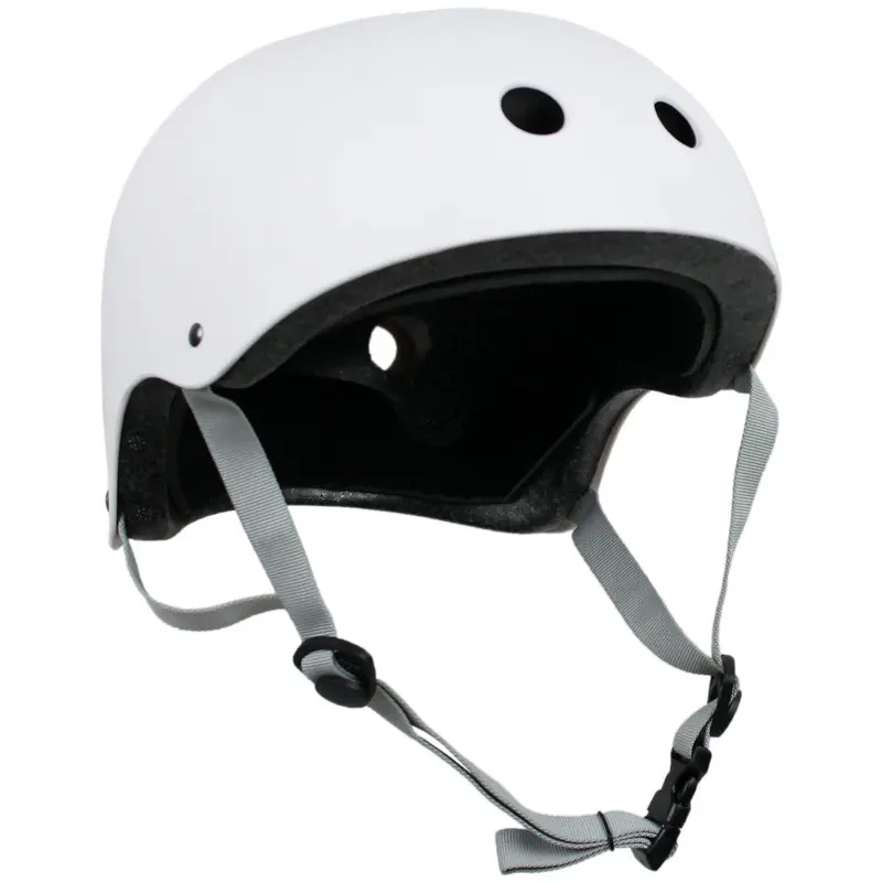 Krown Youth Solid Helmet White